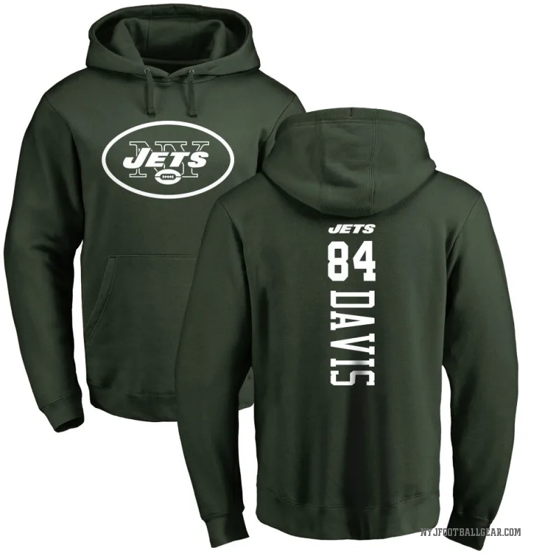 Corey Davis Youth Green New York Jets Pro Line Backer Pullover Hoodie