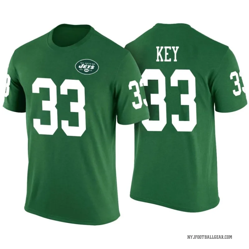 Jaylen Key Men's Green New York Jets Color Rush T-Shirt