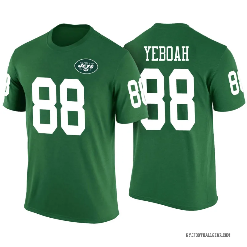 Kenny Yeboah Men's Green New York Jets Color Rush T-Shirt