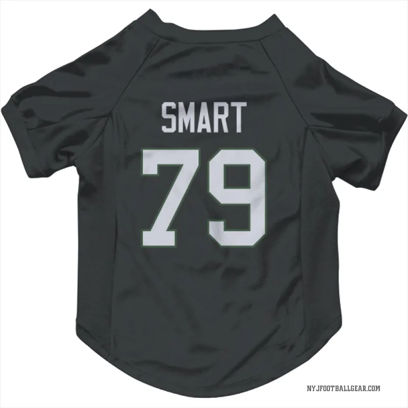 Tanzel Smart Black New York Jets Cat & Dog Pet Jersey