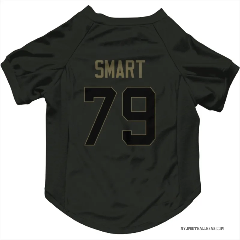 Tanzel Smart Black New York Jets Service Cat & Dog Pet Jersey